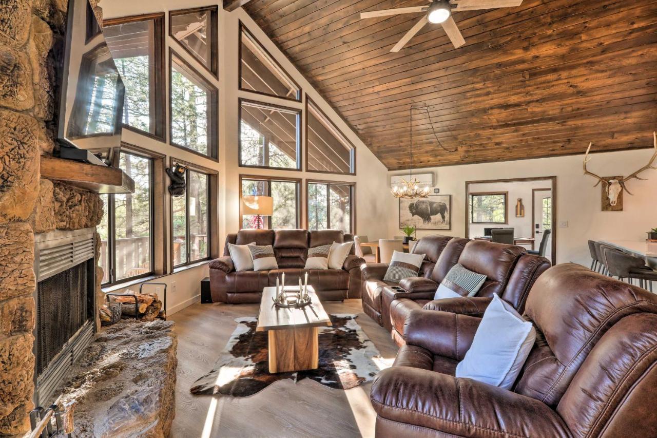 Munds Park Cabin With Poker Room And Wraparound Deck! Luaran gambar