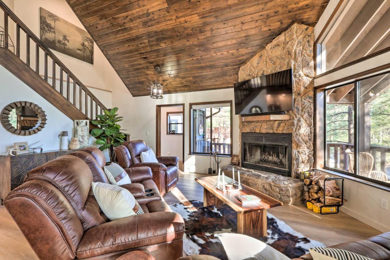 Munds Park Cabin With Poker Room And Wraparound Deck! Luaran gambar