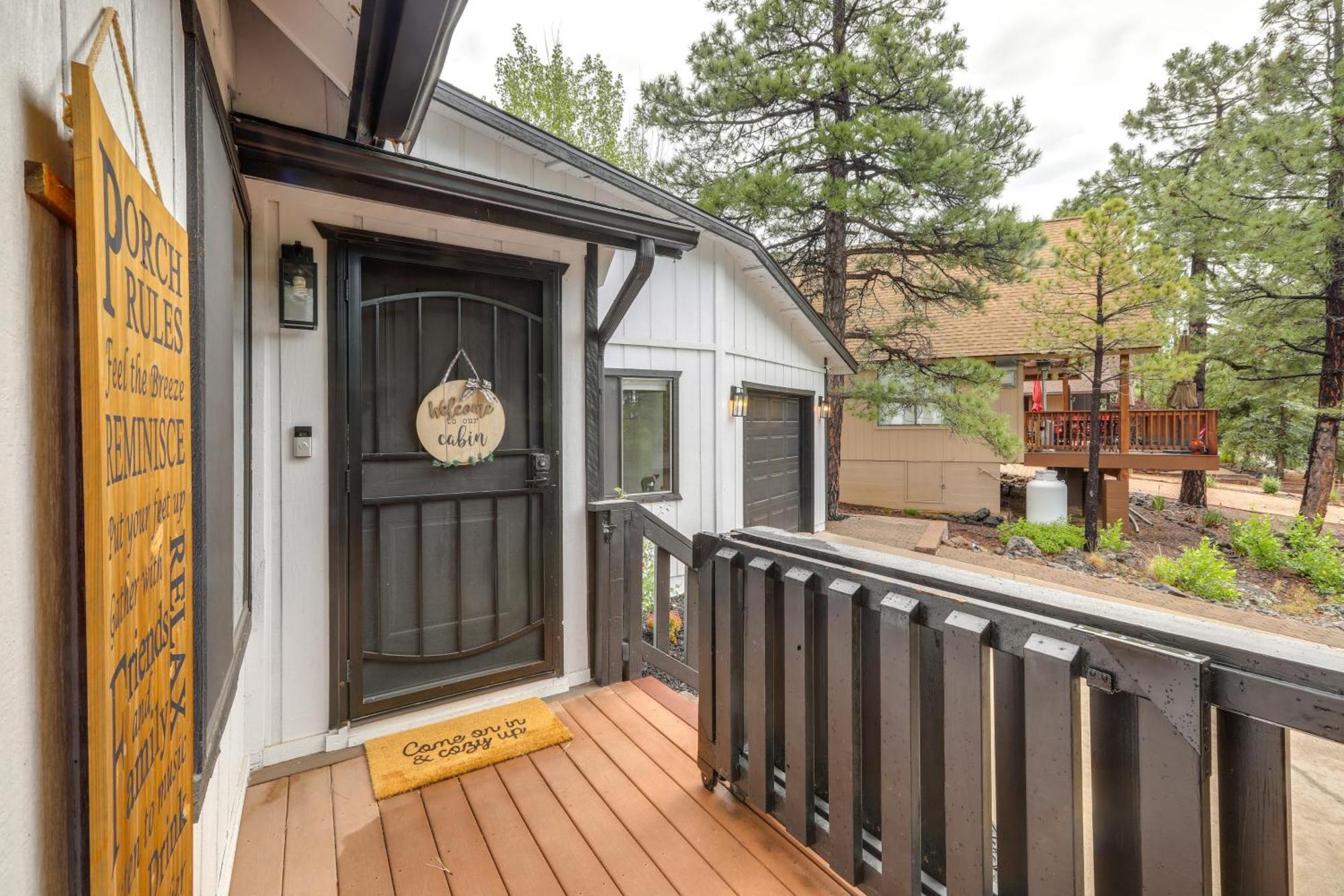 Munds Park Cabin With Poker Room And Wraparound Deck! Luaran gambar